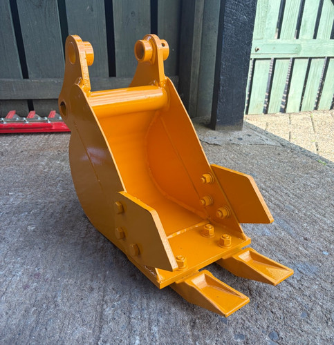 Brand new mini digger - digger, digging