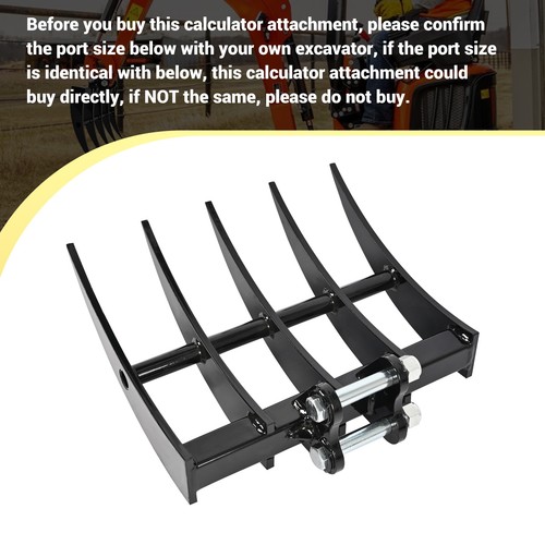 Universal digger rake - universal,