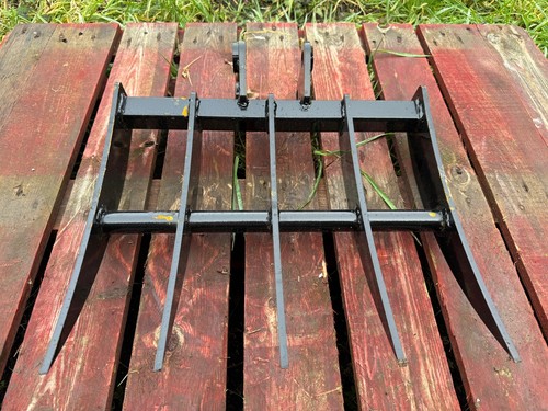 Mini digger rake 485mm 25mm - digger, 485mm/