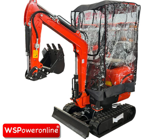 Mini digger rain cover - cover, /