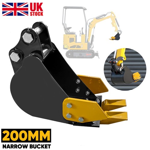 200mm narrow bucket attachment - narrow,