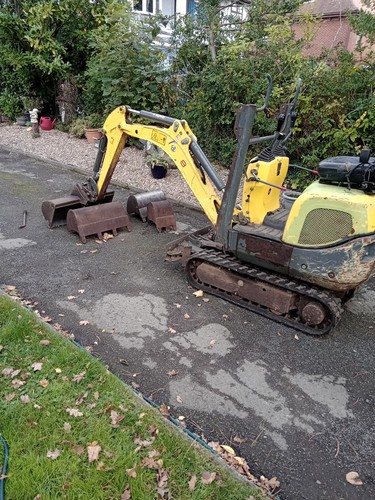 Mini digger micro excavator - mini,