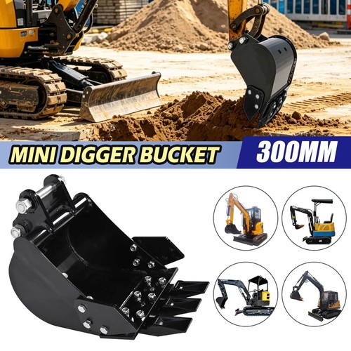 300mm mini digger bucket - 300mm,