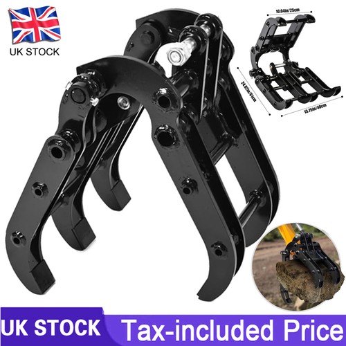 Mini digger log grab - digger,