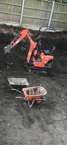 Mini digger hire - digger,