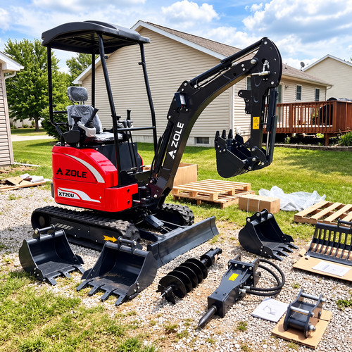 2026 zole xt20u mini - mini, excavator