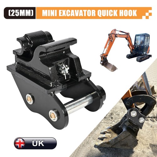 Black iron mini excavator - iron,