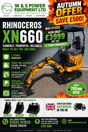 Mini digger xn660 - digger,