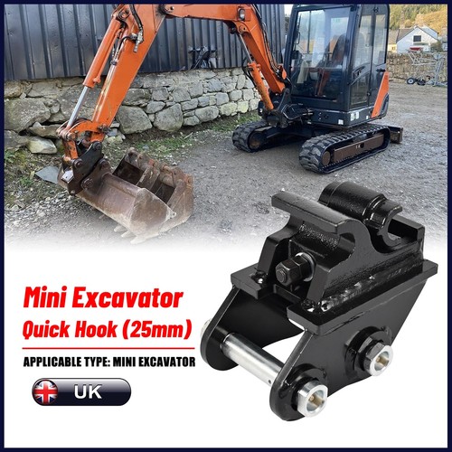 Quick hitch mini digger - digger, manual