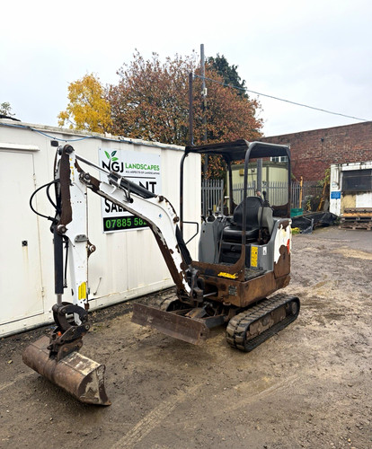 Bobcat e19 mini - digger, 2019